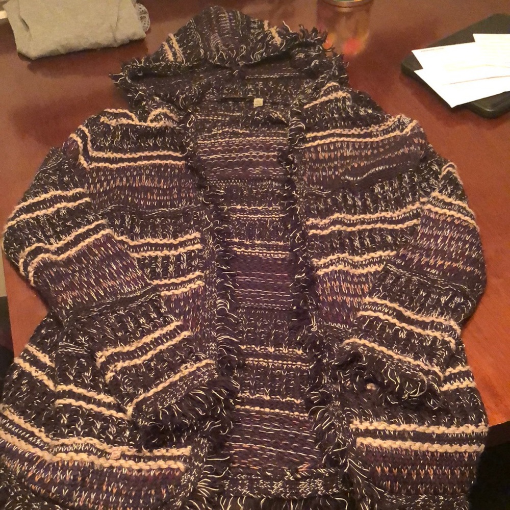 Open cardigan